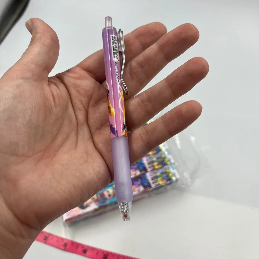 12 Pack Demon Hunter No. 6085 Blind Box Gel Pens 0.5mm Anime Girl Designs Black